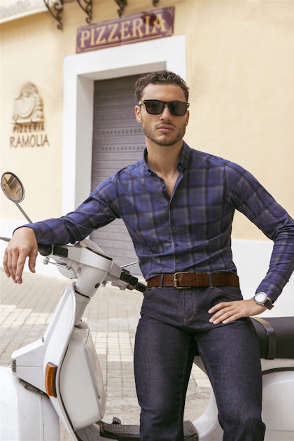 Desoto casual italiaans overhemd