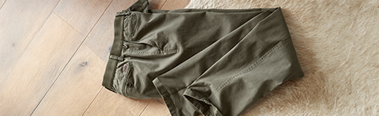 Khaki broek