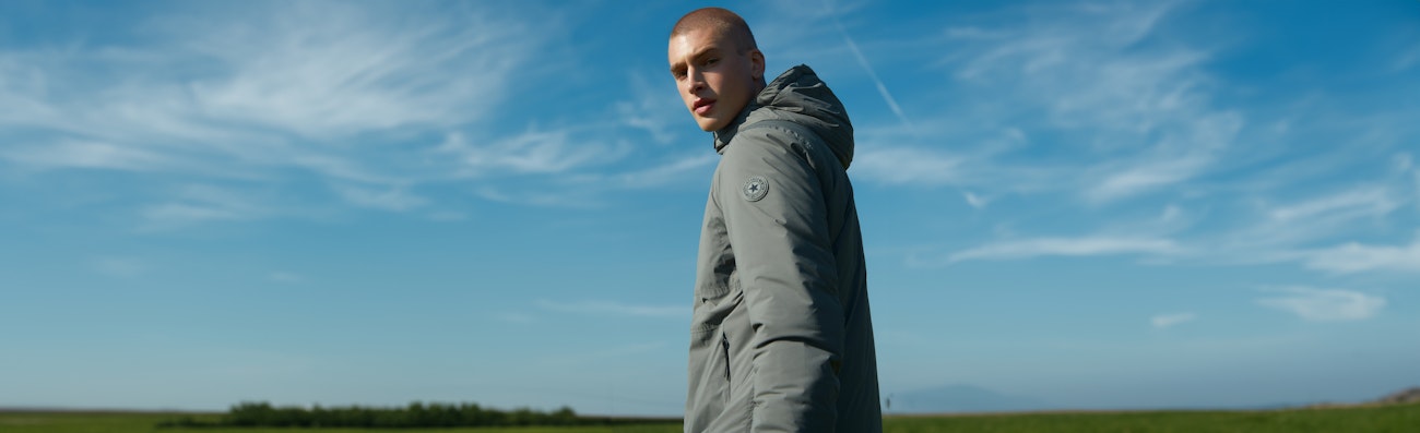 Heren winterjas Airforce