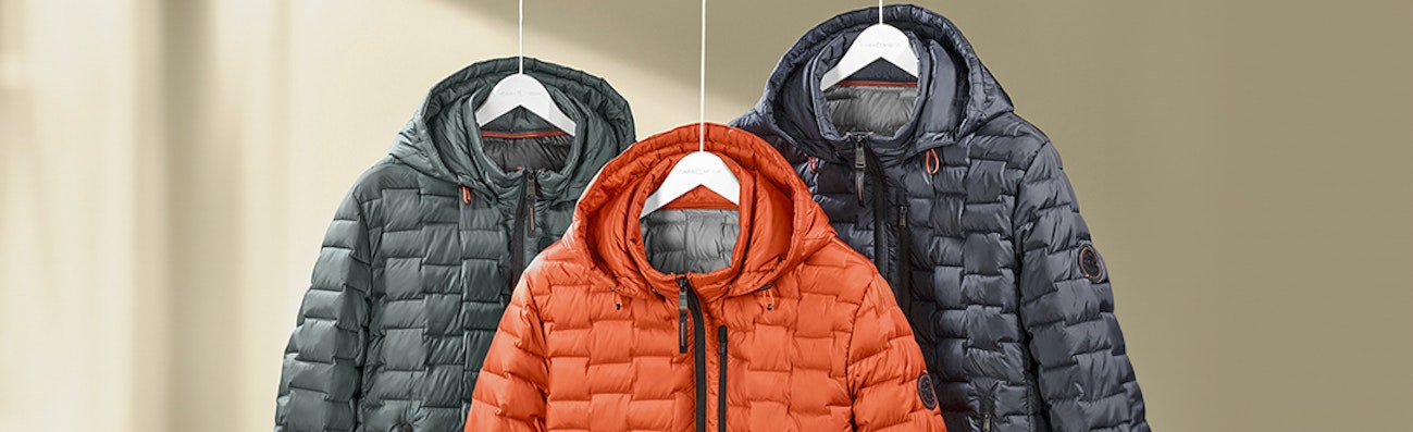 Heren zomerjassen met capuchon